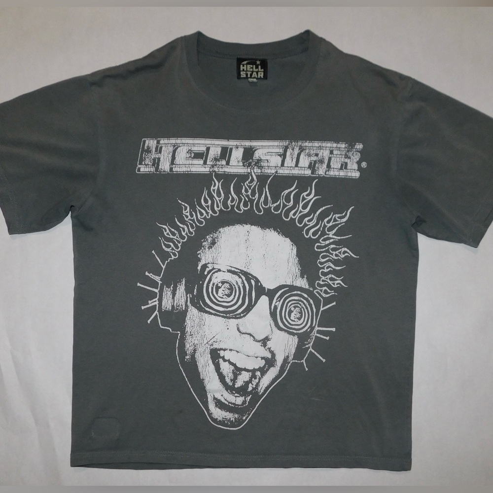 HELLSTAR STUDIOS RAGE‎ GREY TEE medium